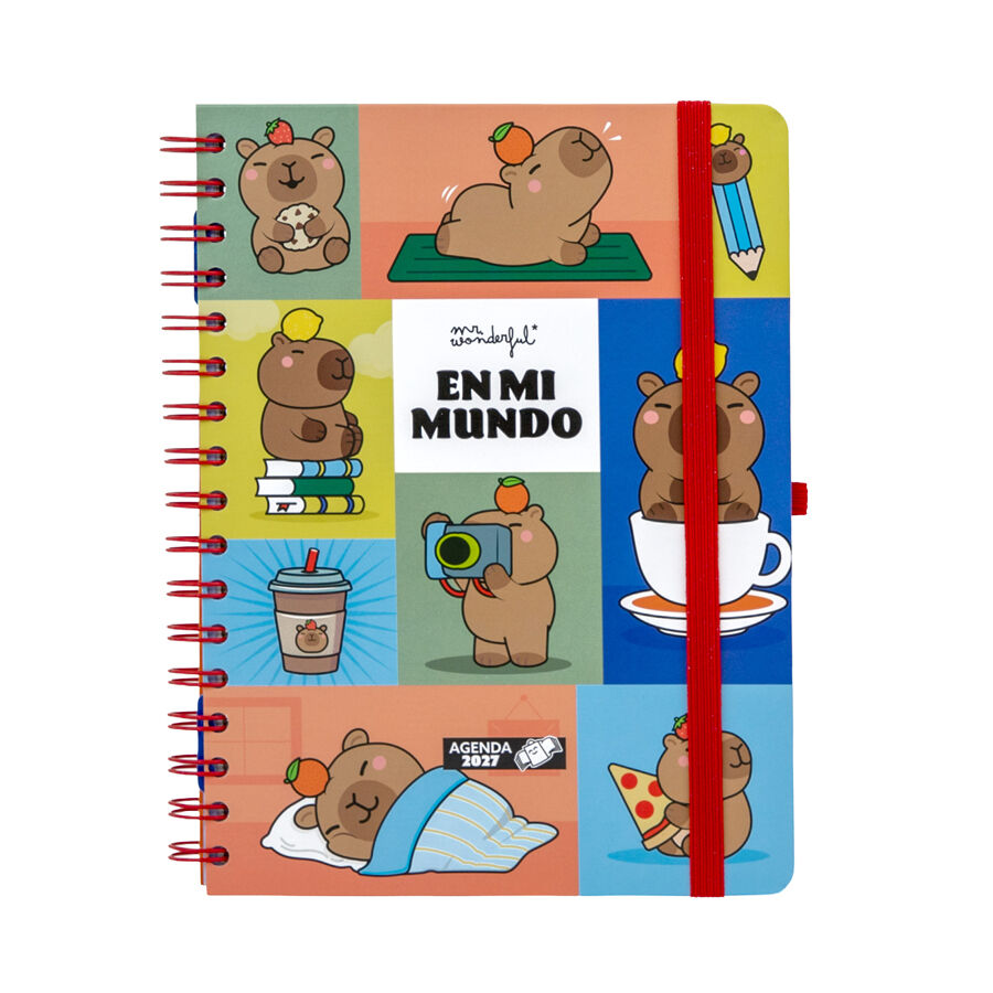 Agenda Mr. Wonderful Semana Vista Castellano En Mi Mundo 2027