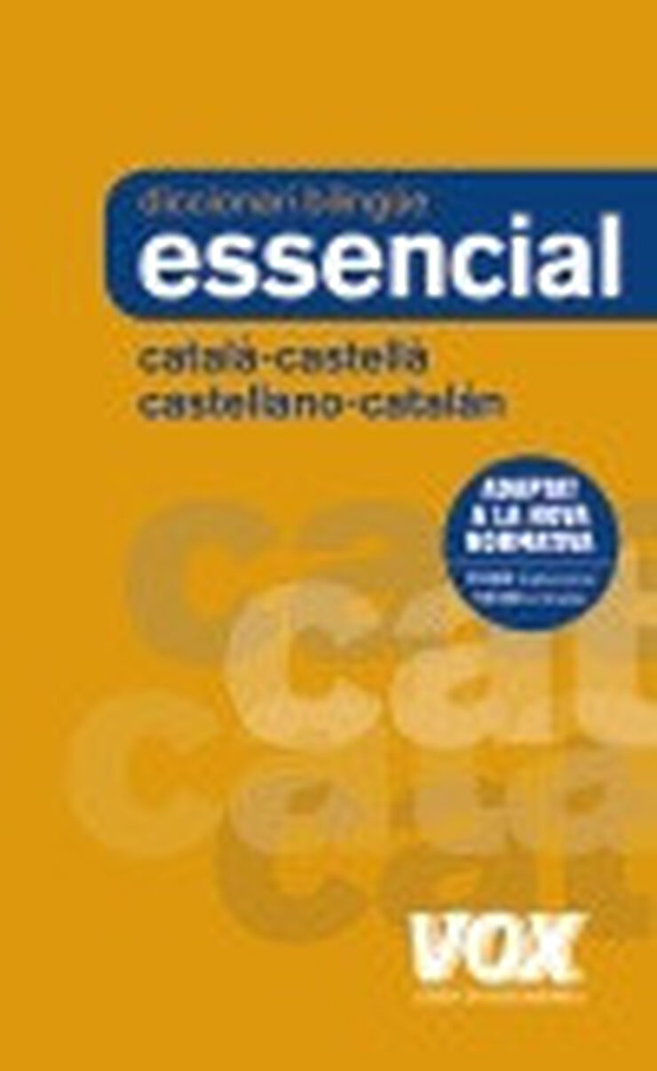 Diccionari Essencial Català-Castellà Castellano-Catalán