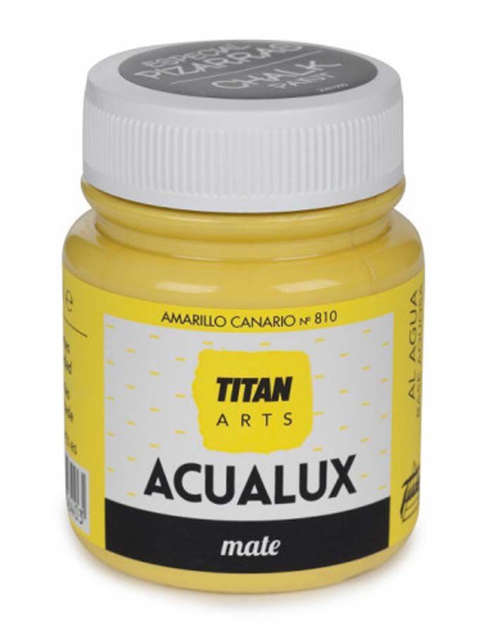 Pintura acr&iacute;lica Acualux Mat 100ml groc
