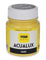 Pintura acr&iacute;lica Acualux Mate 100ml amarillo