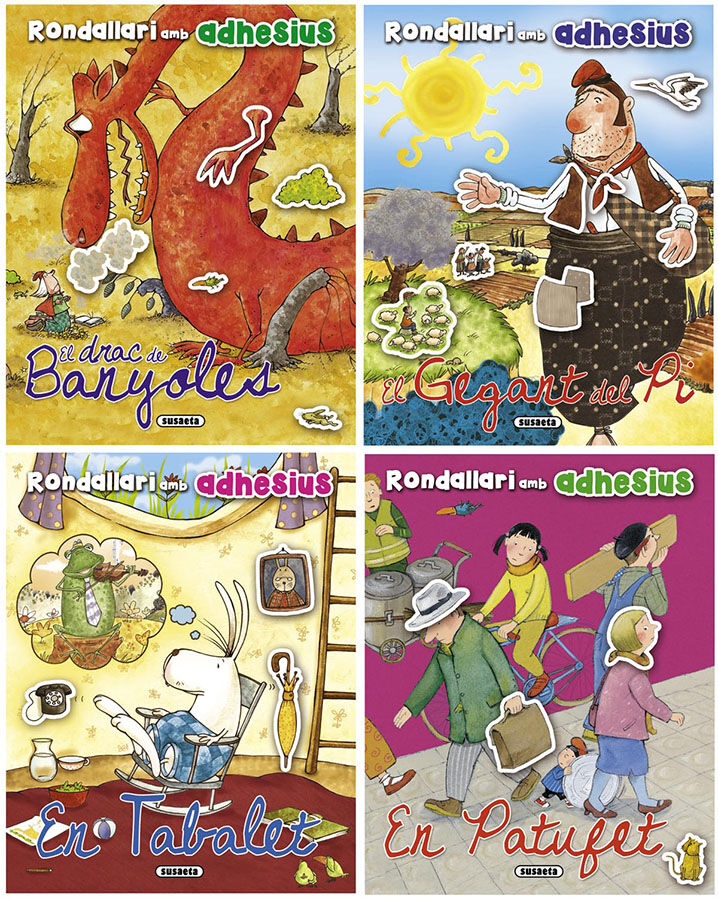 Rondallari amb adhesius (4 t&iacute;tols)