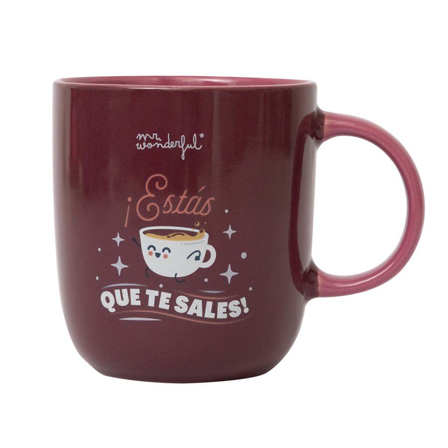Taza Mr.Wonderful Est&aacute;s que te sales