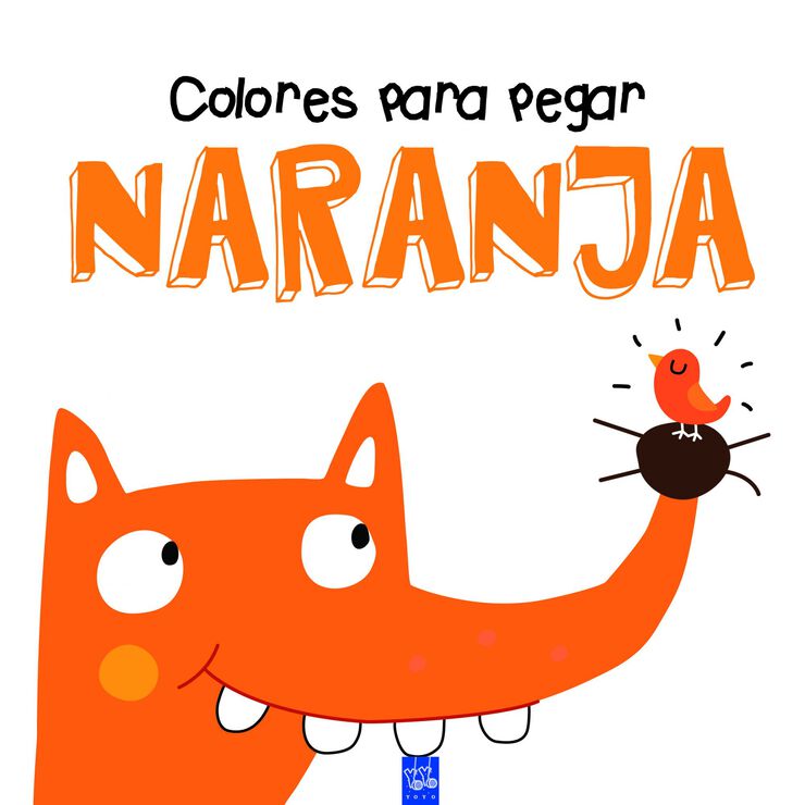 Colores para pegar. Naranja