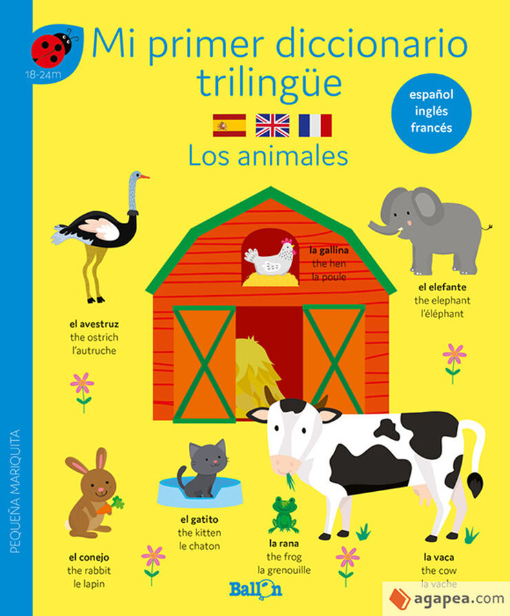 DICCIONARIO TRILINGÜE - LOS ANIMALES