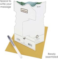 Postal Swing Navidad Pingüinos