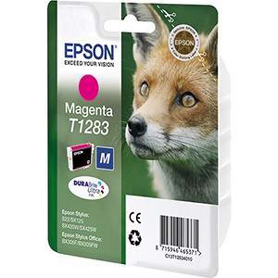 Cartucho original Epson Stylus Sx125 magenta - C13T12834012