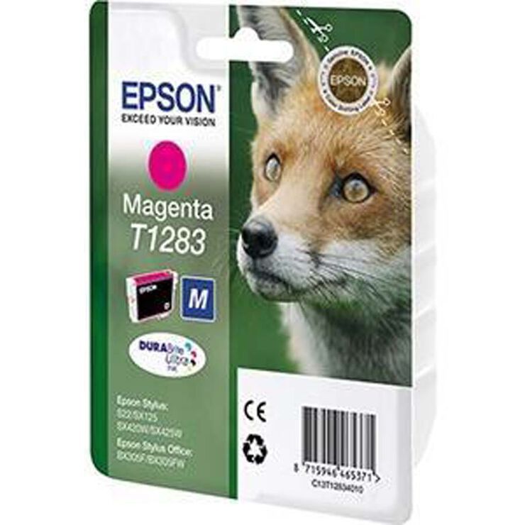 Cartucho original Epson Stylus Sx125 Magenta - Ref. C13T12834012