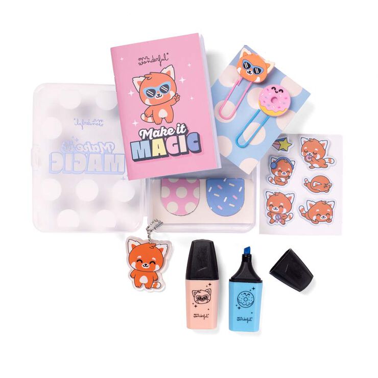 Kit Mr. Wonderful per pesonalitzar agenda Make it magic