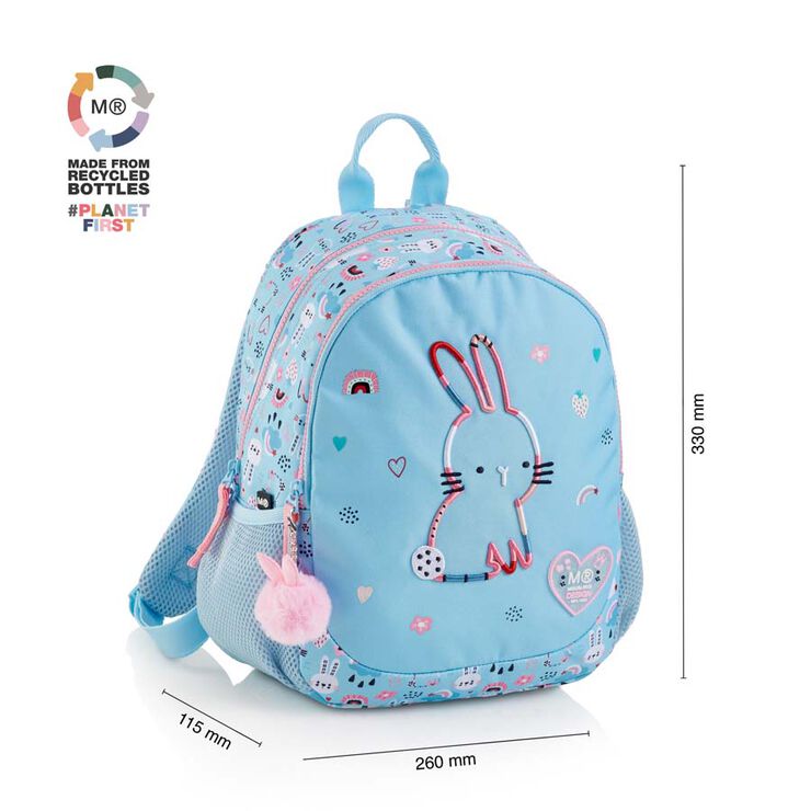 Mochila doble reciclada Miquelrius Bunny Bliss