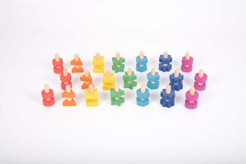 Roscas y tornillos de madera 21 piezas