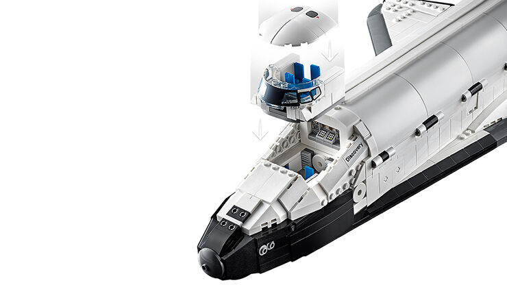 LEGO® Creator Icons Transbordador Espacial Discovery de la NASA 10283