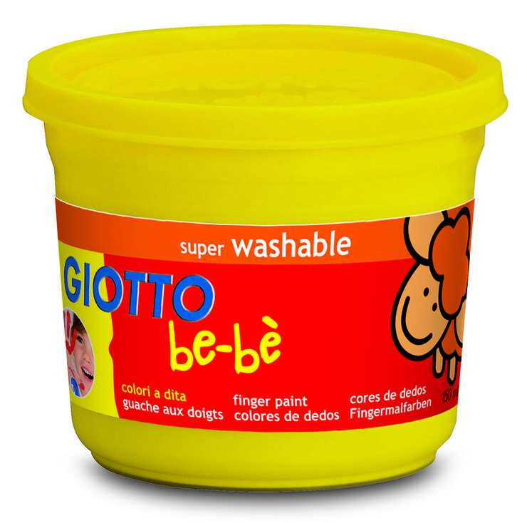 Pintura de dits Giotto Be-Bè 150g 4 colors