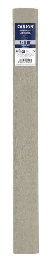 Rollo Papel Cresp&oacute;n (Pinocho) Canson 50x250cm gris acero