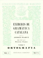 Exercicis de gramatica catalana. (Sintax