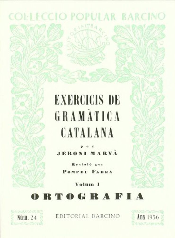 Exercicis de gramatica catalana. (Sintax