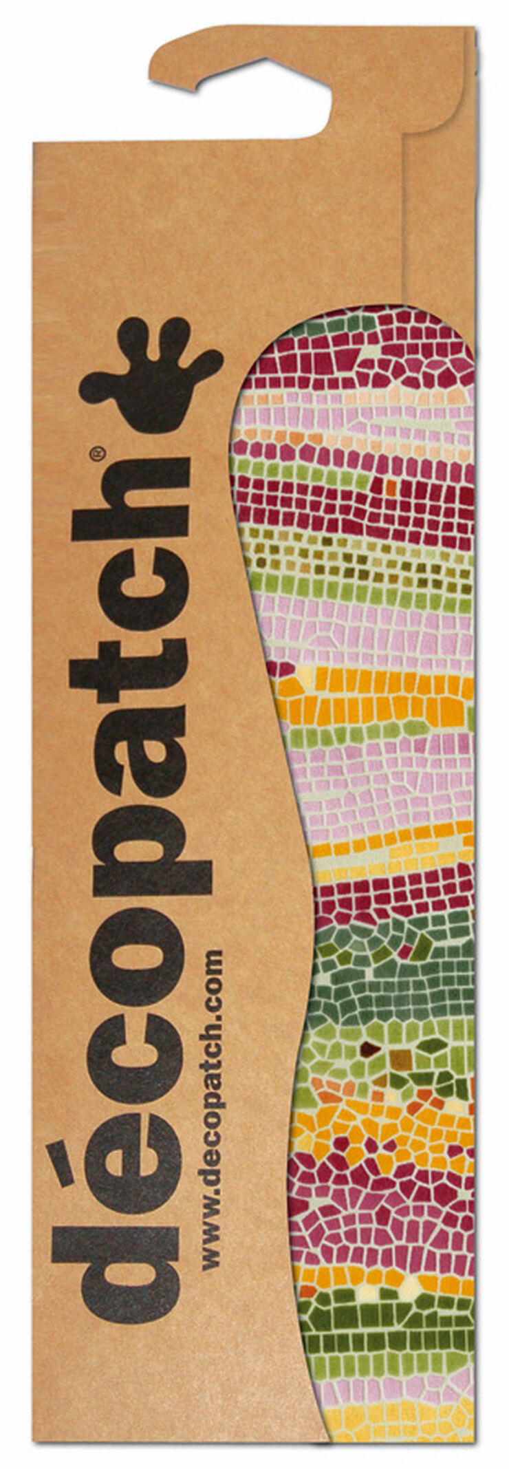 Papel Décopatch Mosaico 30x40 3 hojas