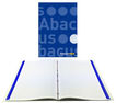 Notebook1 enquadernat Abacus A4 5x5 70g 100 fulls blau fosc