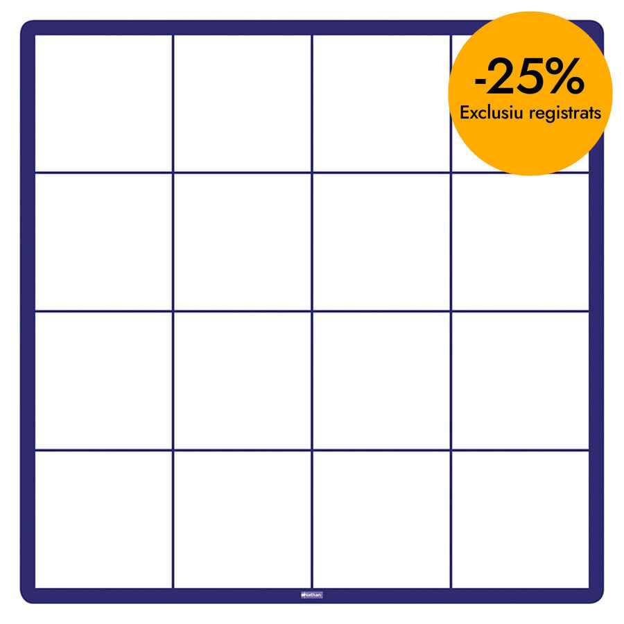 Tablas magn&eacute;ticas Doble entrada