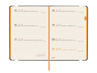 Agenda Finocam Flex Llisa Setmana Vista Horitzontal 2027 Castell&agrave; Blau