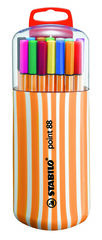 Rotuladores Stabilo Zebrui Point 88 20 colores