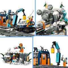 LEGO® City Tren Exprés Polar Àrtic dels Exploradors 60470