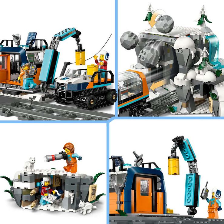 LEGO® City Tren Exprés Polar Àrtic dels Exploradors 60470