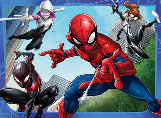 Puzle progresivos 12-16-20-24 Spiderman
