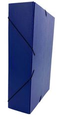 Carpeta projectes Abacus folrada 30 mm blau