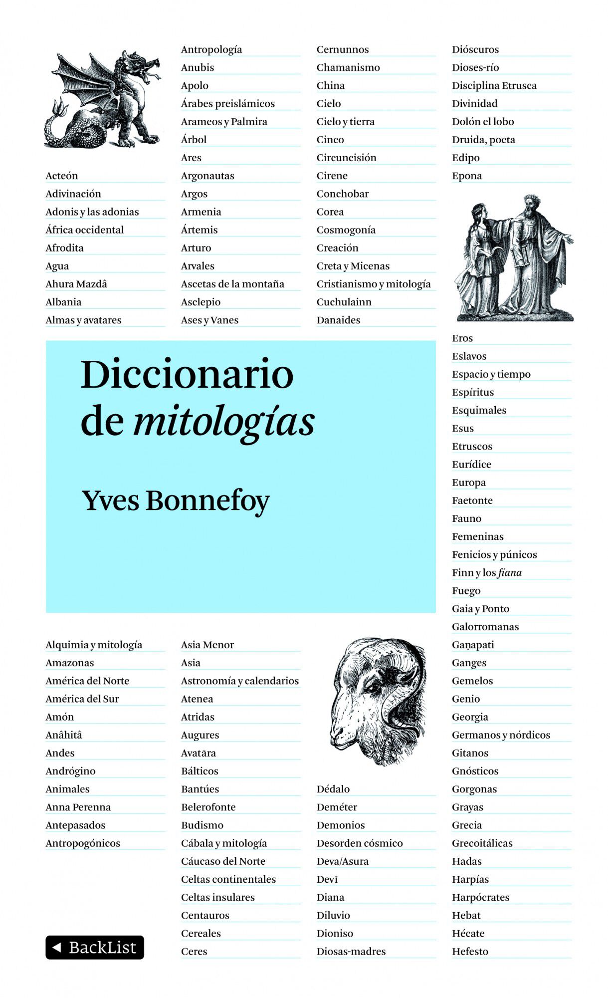 Diccionario de mitolog&iacute;as