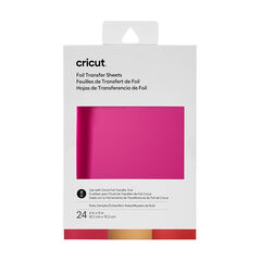 Foil 15x30cm ruby ​​24 fulls