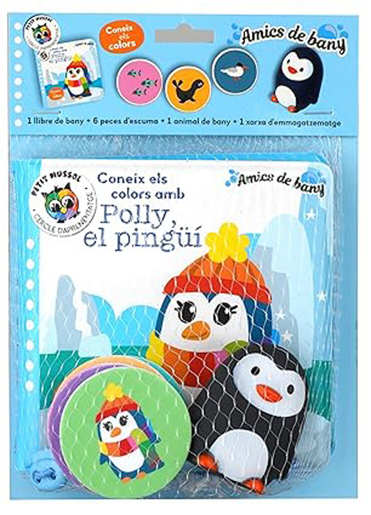 Descobreix els colors amb Polly, el pingüí