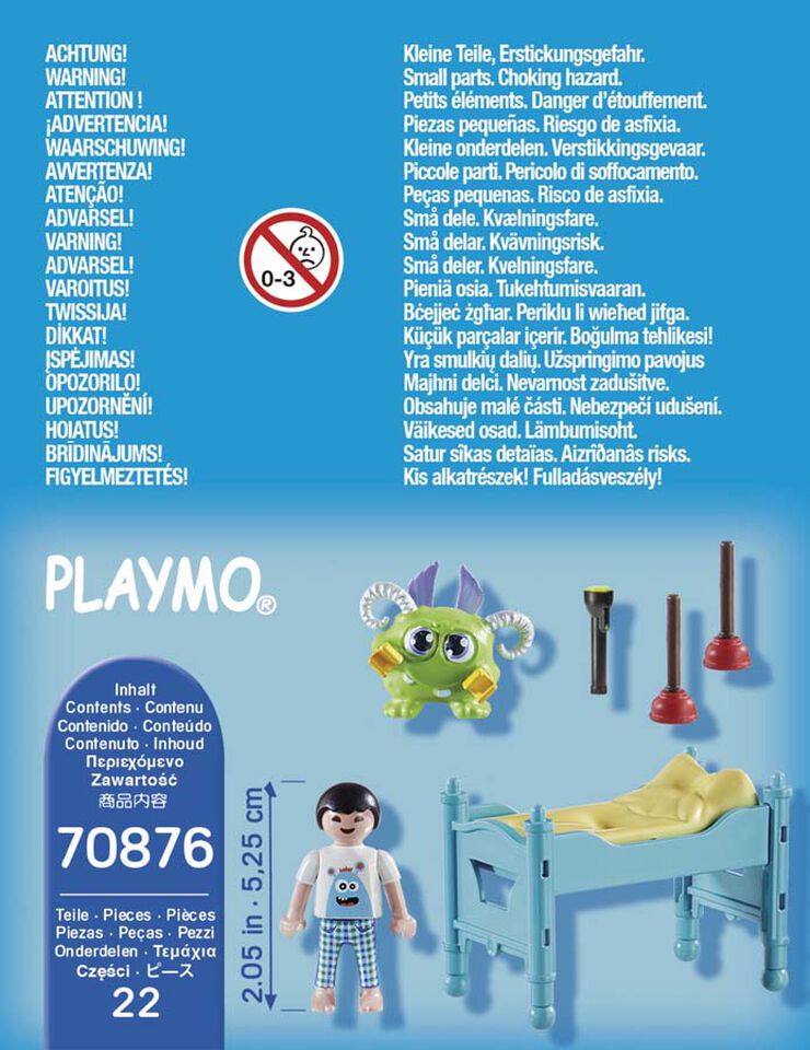 Playmobil Special Plus Nen amb monstre 70876