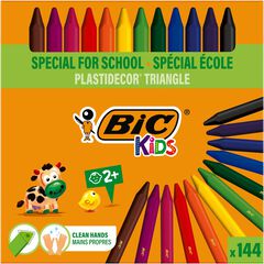 Cerass triangulares Plastidecor 144u