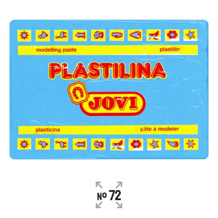 Plastelina Jovi 350 gr Azul Claro
