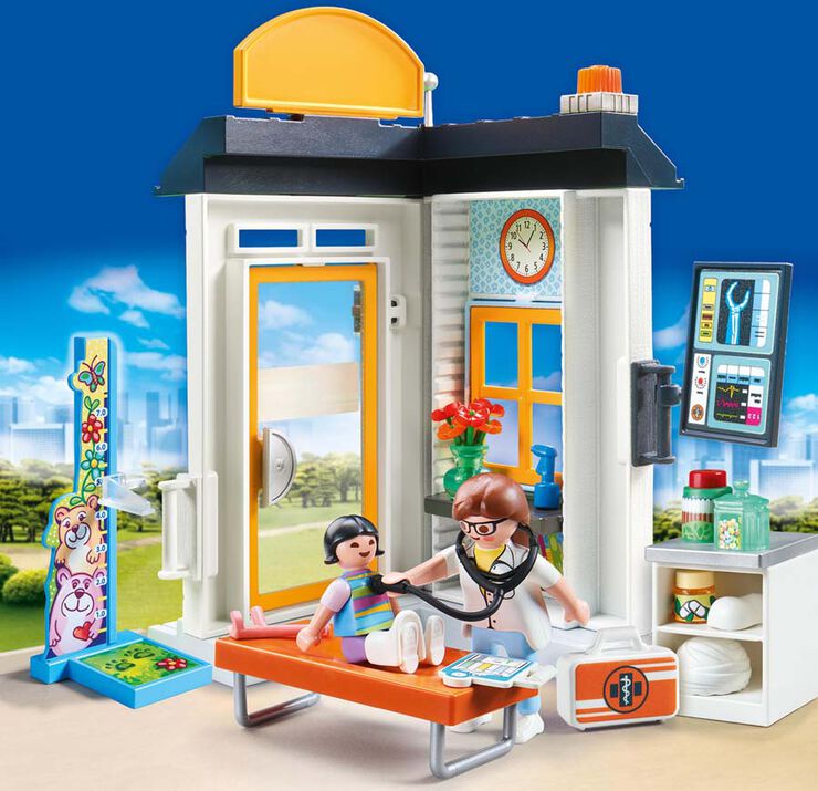 Playmobil City Life Hospital pediatra 70818