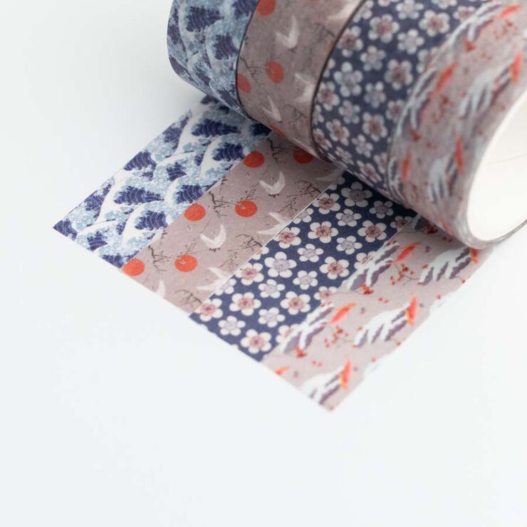 Washi Tape Kokonote Hokusai 4U