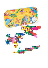Construcción Magnética Clixo Arco iris 42 piezas