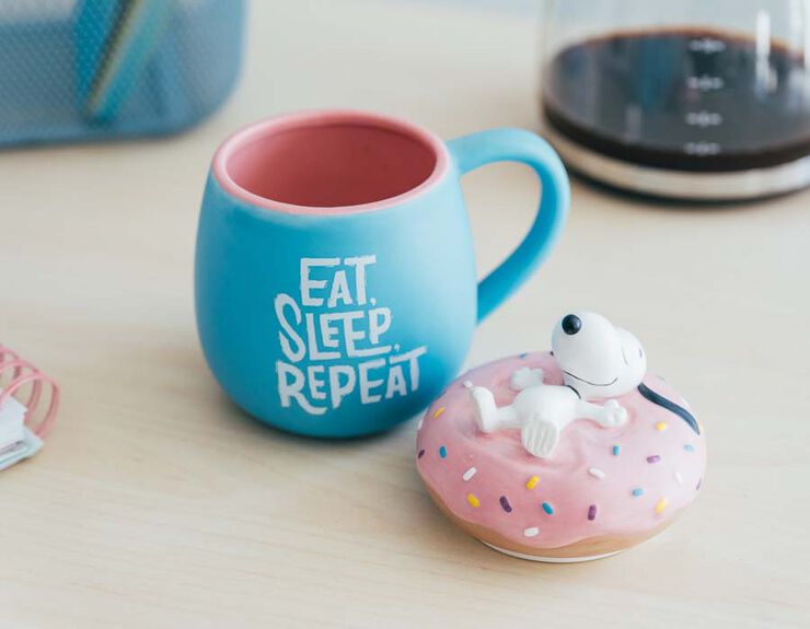 Taza 3D Donut Snoopy