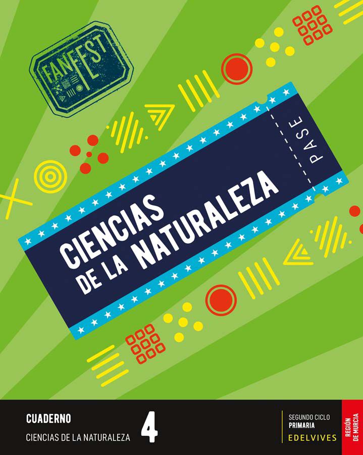 Ciencias De La Naturaleza 4.&ordm;primaria. Cuaderno. Murcia