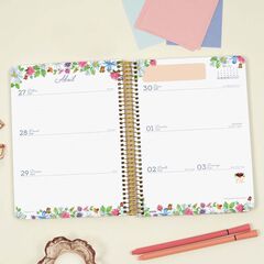 Agenda Finocam 16 meses Cloe E10 sem/vista cat 2025-26 rosa