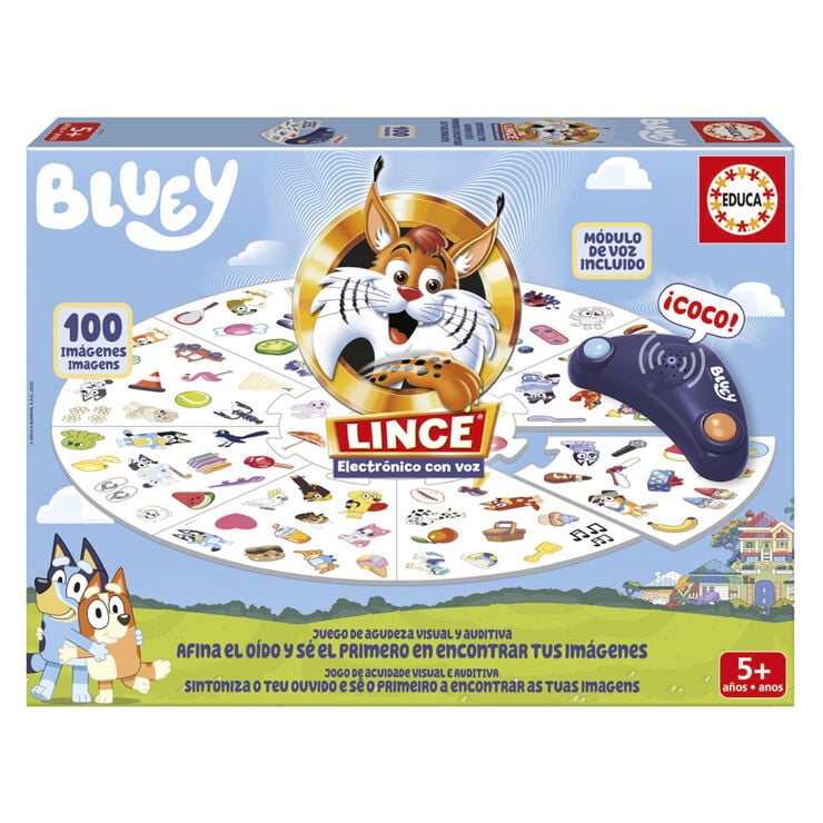 Lince Bluey electr&oacute;nico