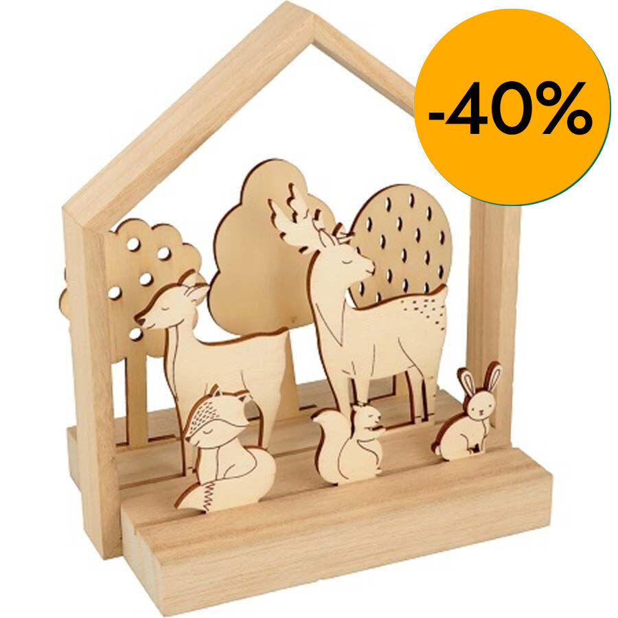 Kit Madera para Decorar Artemio Bosque