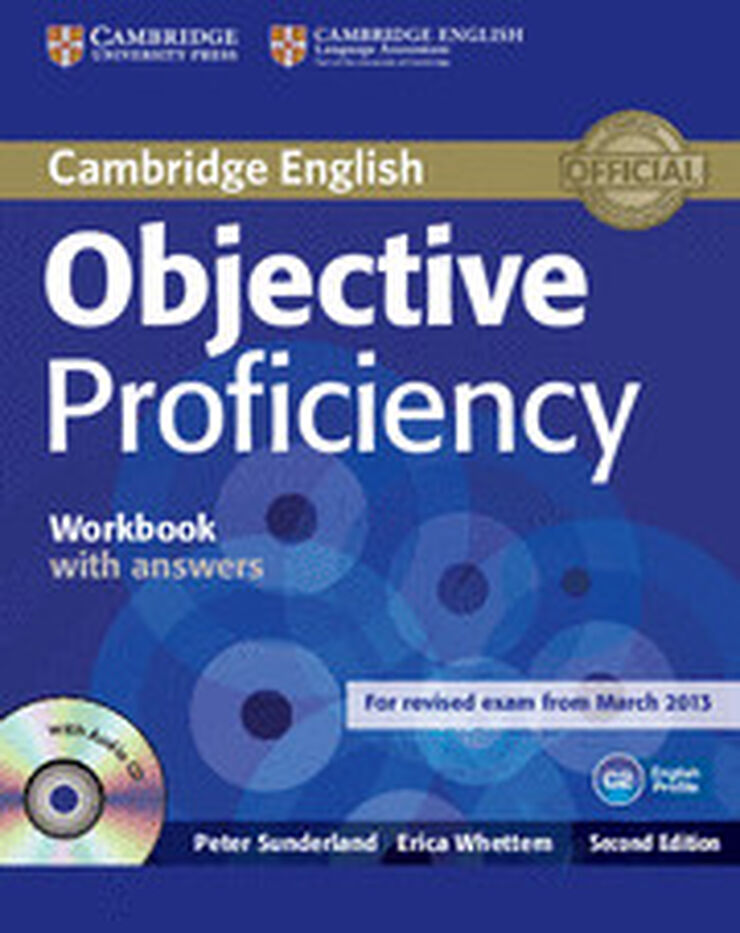 Objective Proficiency Workbook With Answers With Audio Cd 2Nd Edition