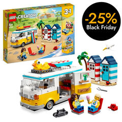LEGO® Creator Furgoneta de Platja 31138