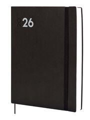 Agenda Finocam Mara Y12 día/pág cas 2026 negro