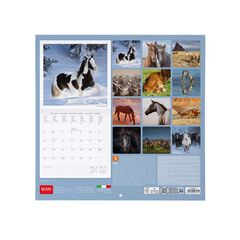 Calendari paret Legami 30x29cm 2026 Horses