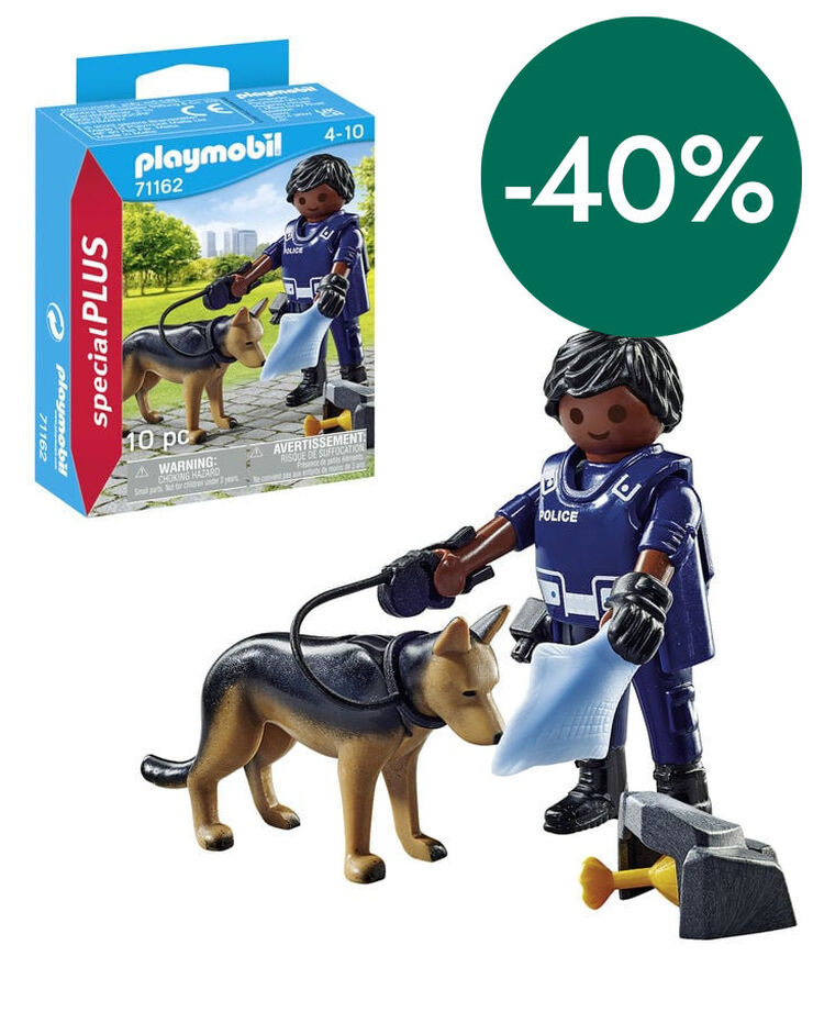 Playmobil Special Plus Policia amb gos 71162