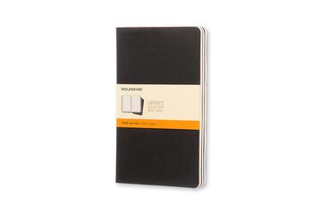 Pack 3 Llibretes Moleskine P Negre Ratlla