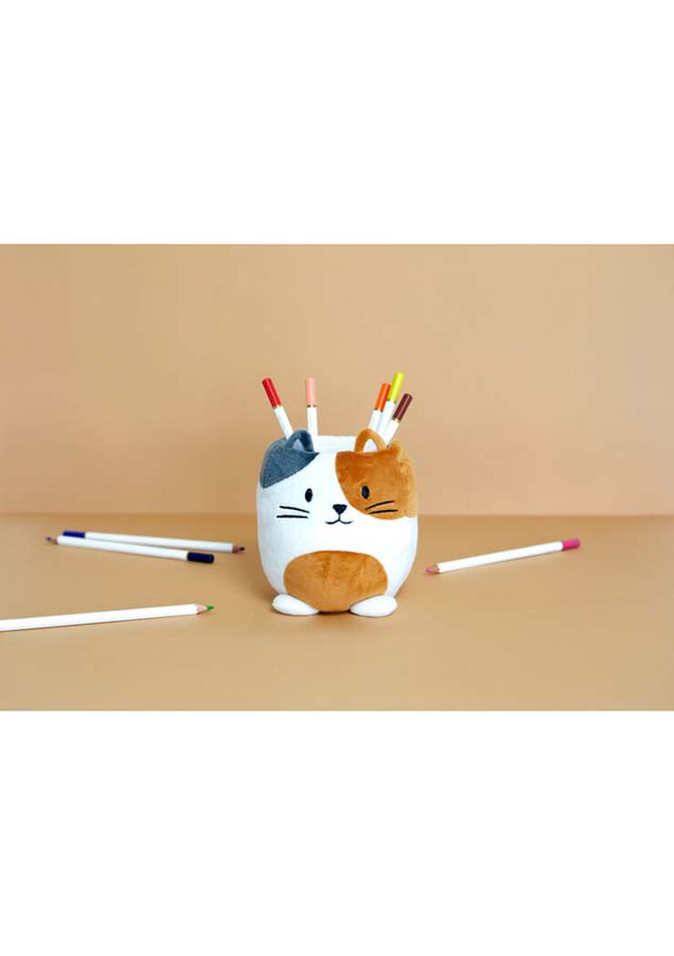 Gobelet Peluche Kawaii Calico