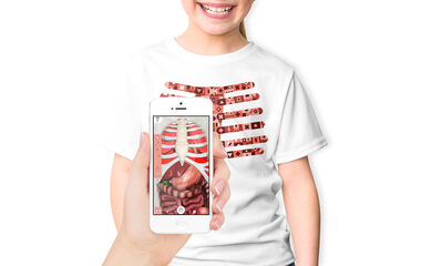 Camiseta Body Planet Cuerpo Humano T-Xl